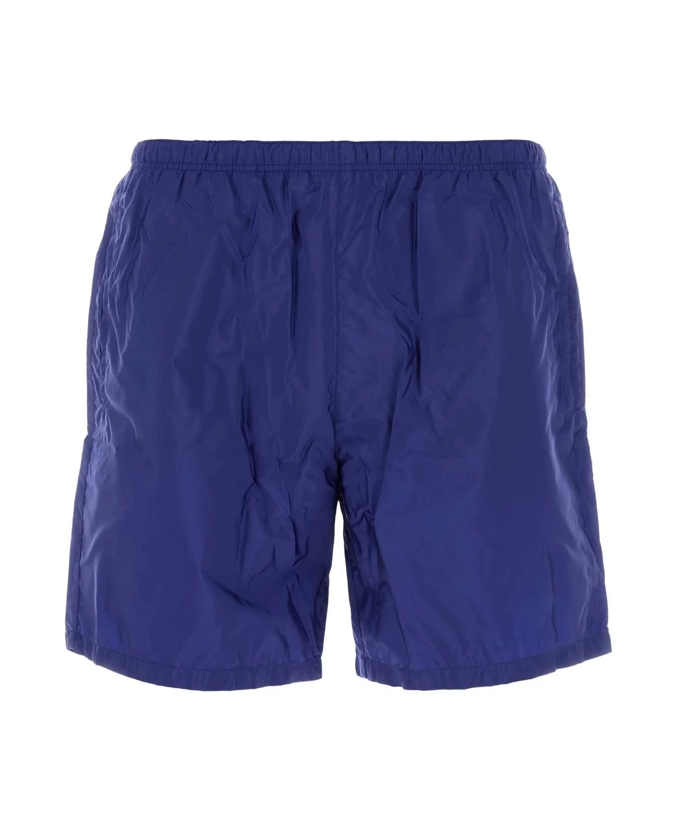Blue Re-nylon Swimming Shorts - 1