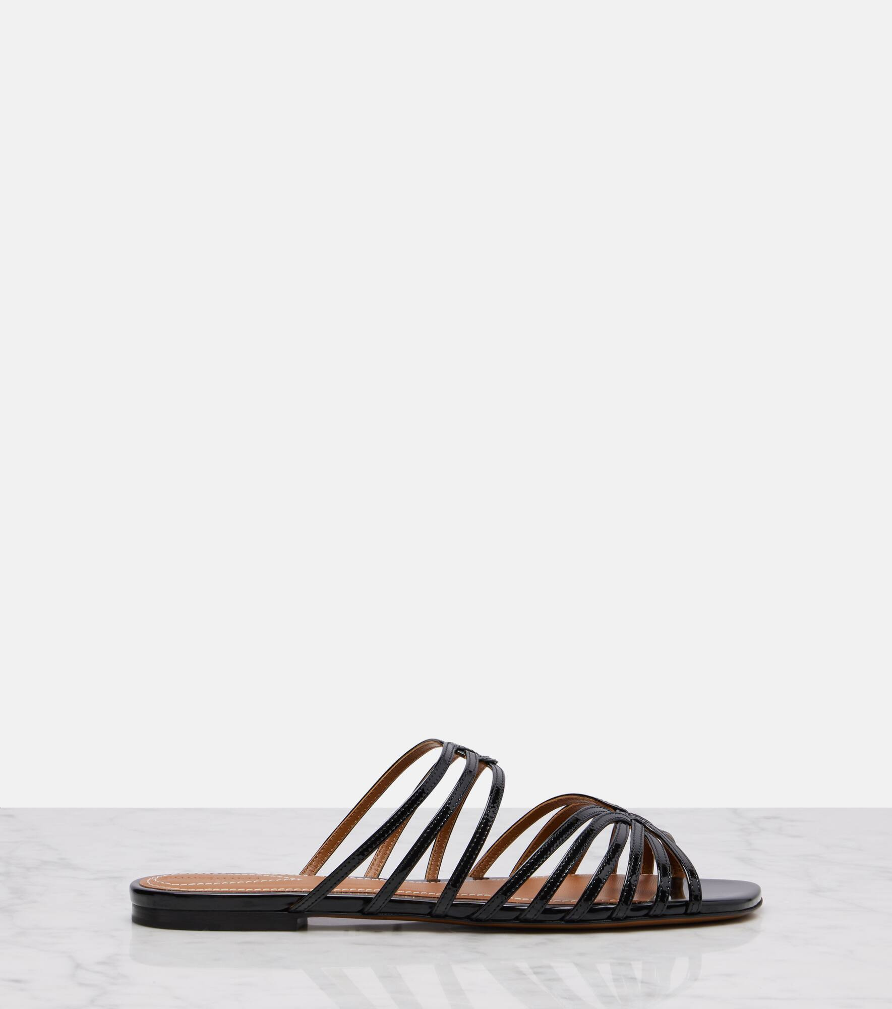 Aura patent leather sandals - 4