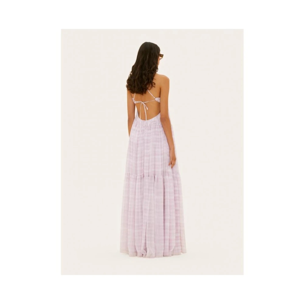 MISTRAL COTTON DRESS WITH V-NECK - 2