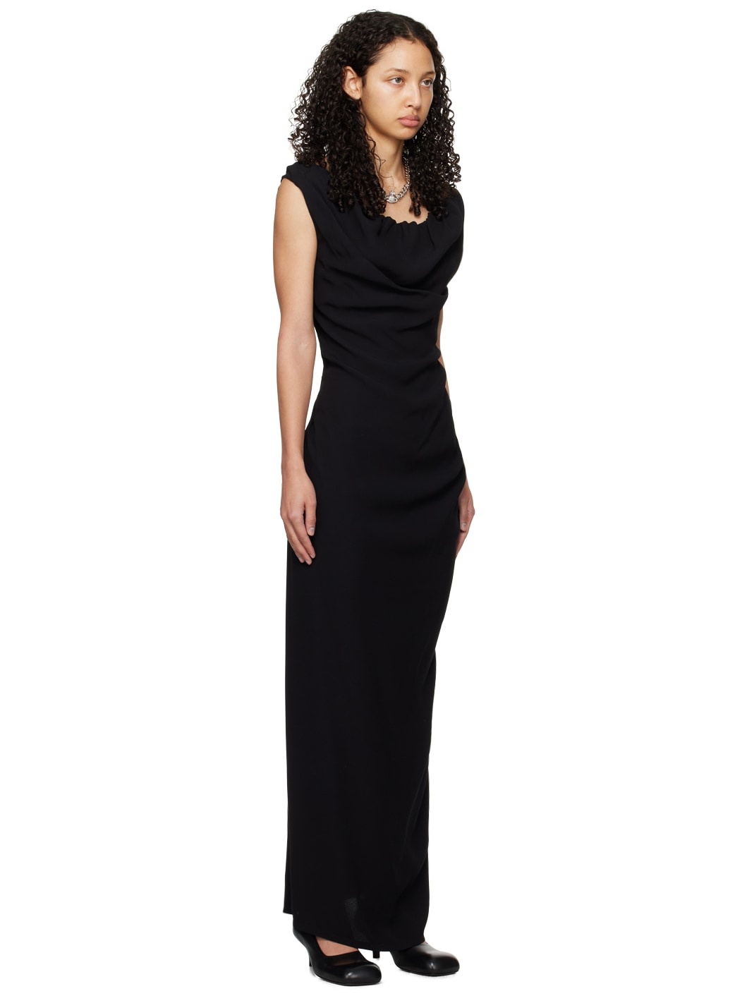 Black Ginnie Maxi Dress - 2