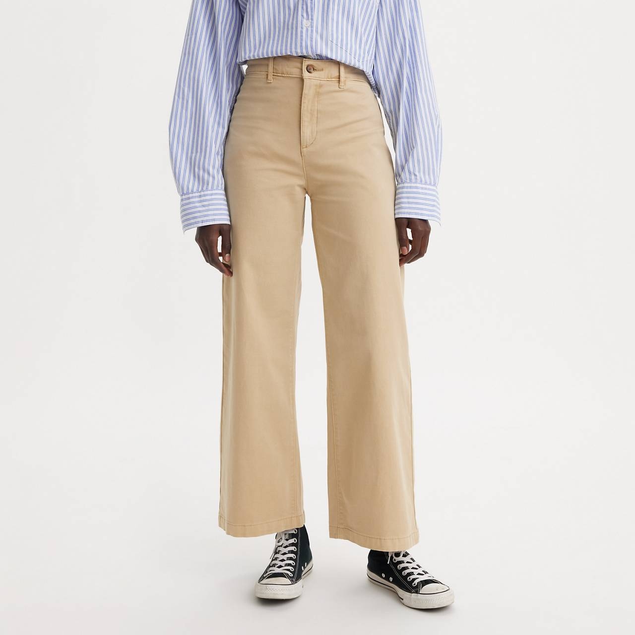 VINTAGE CHINO WOMEN'S PANTS - 4