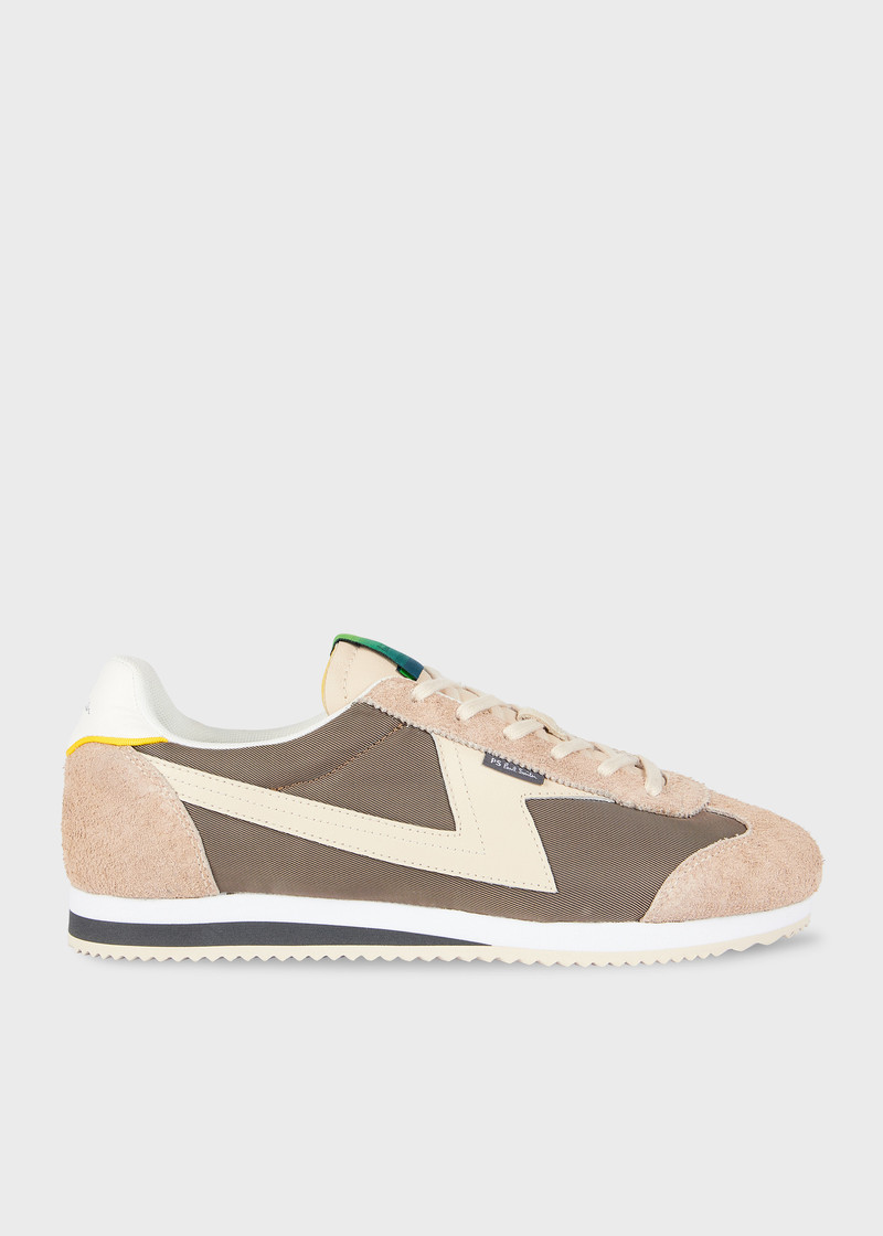 Taupe 'Atlanta' Trainers 1