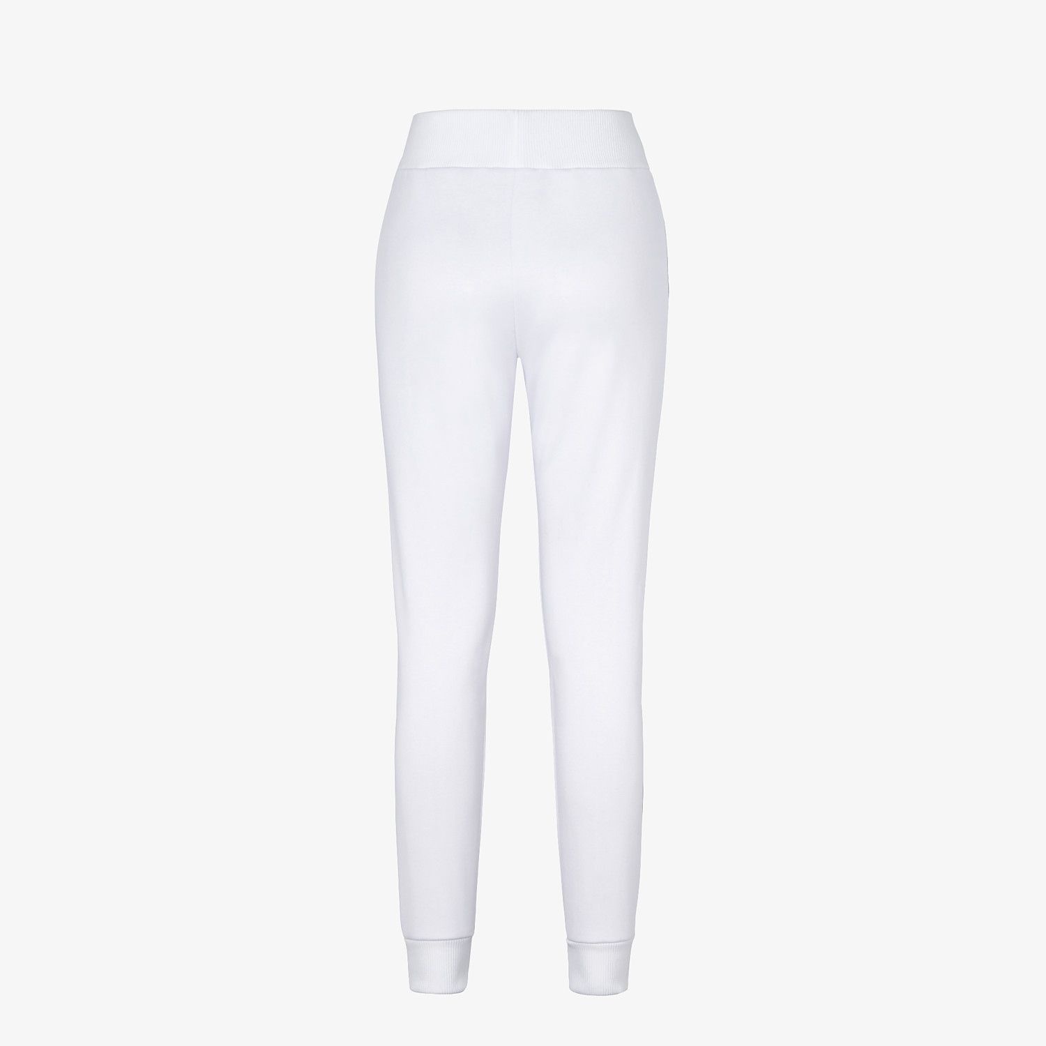 White jersey jogging pants - 2