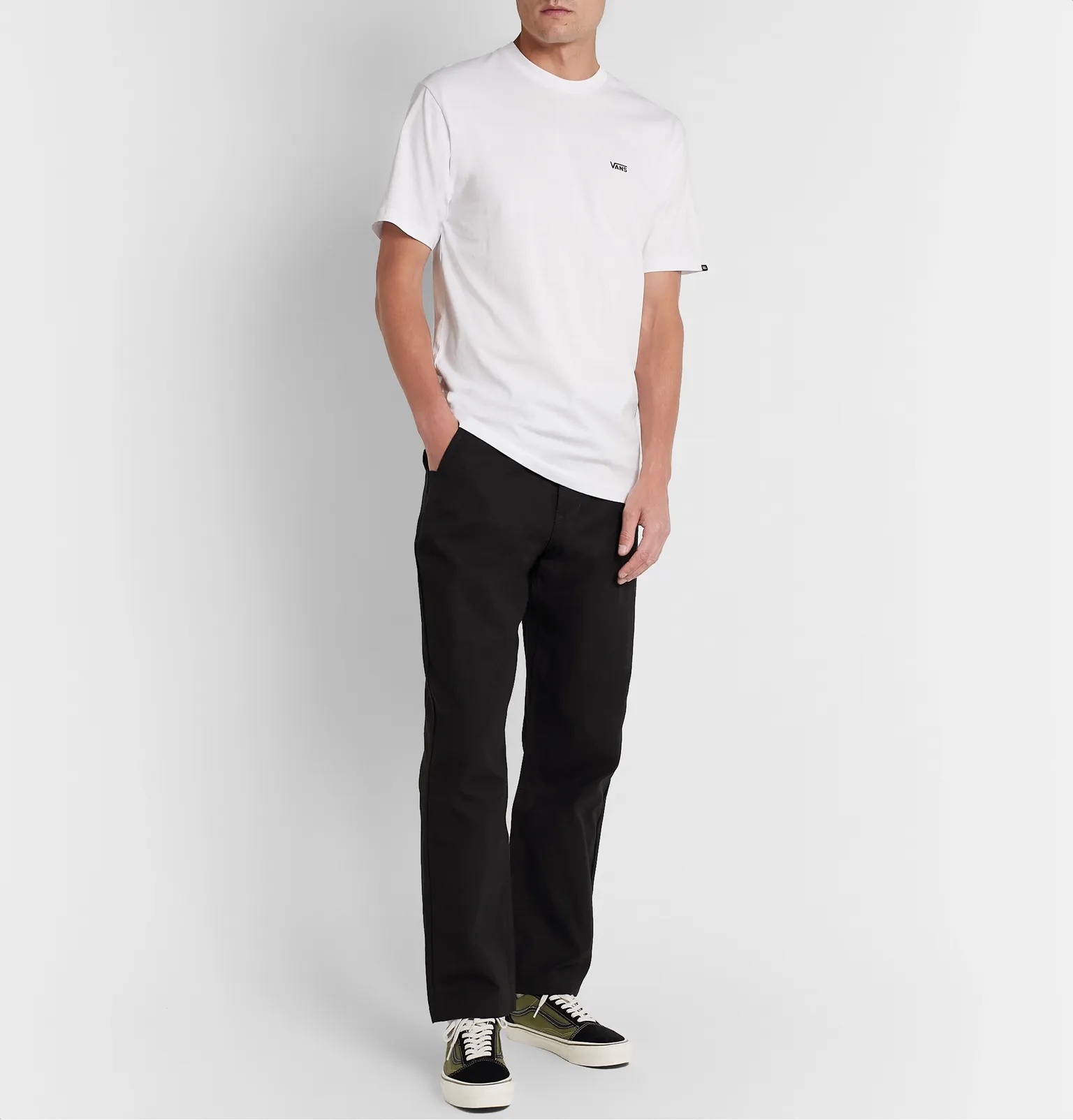 Cotton-Canvas Chinos - 2