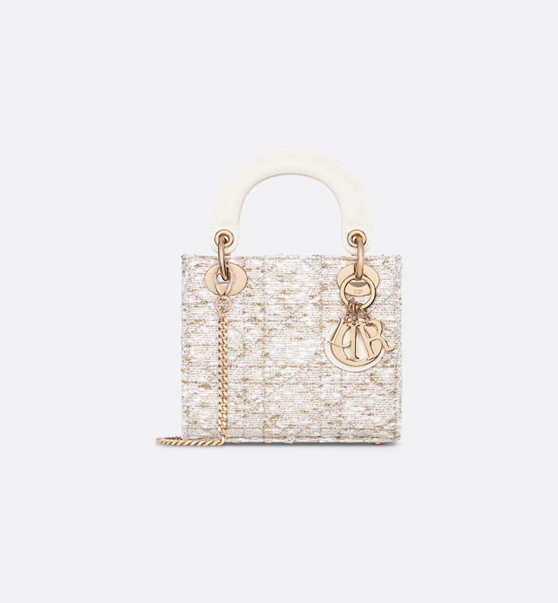 Dior Or Mini Lady Dior Bag 1