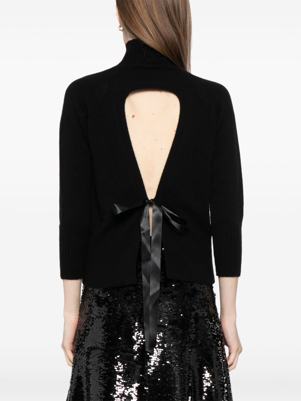 cashmere high-neck top - 4