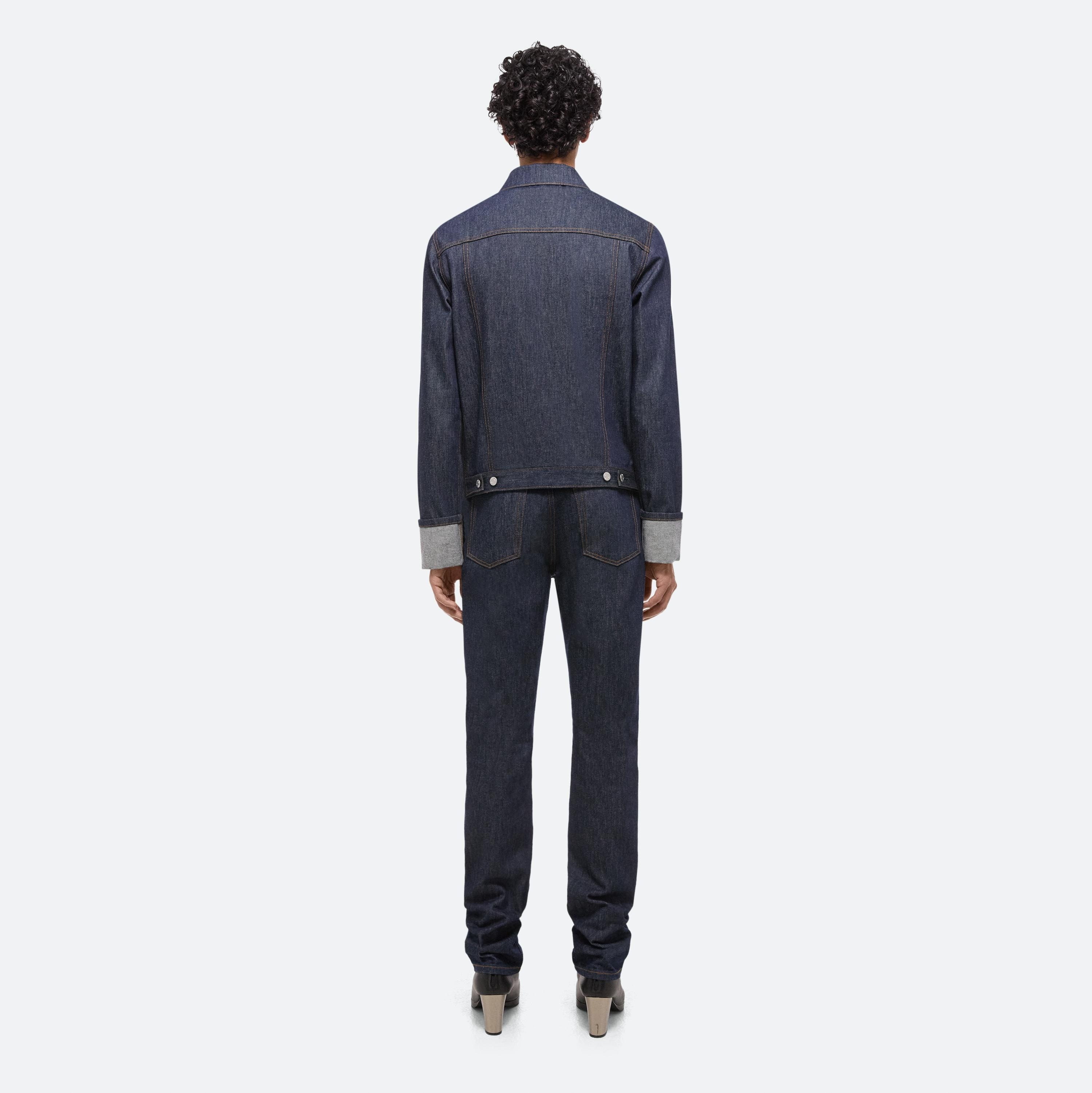 CUFFED DENIM TRUCKER JACKET - 5