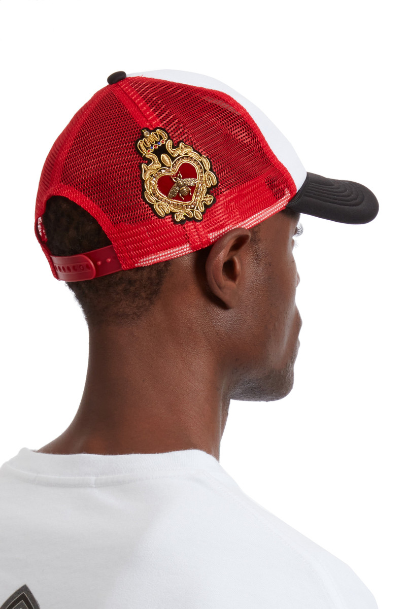 BAROQUE TRUCKER HAT CRIMSON 7