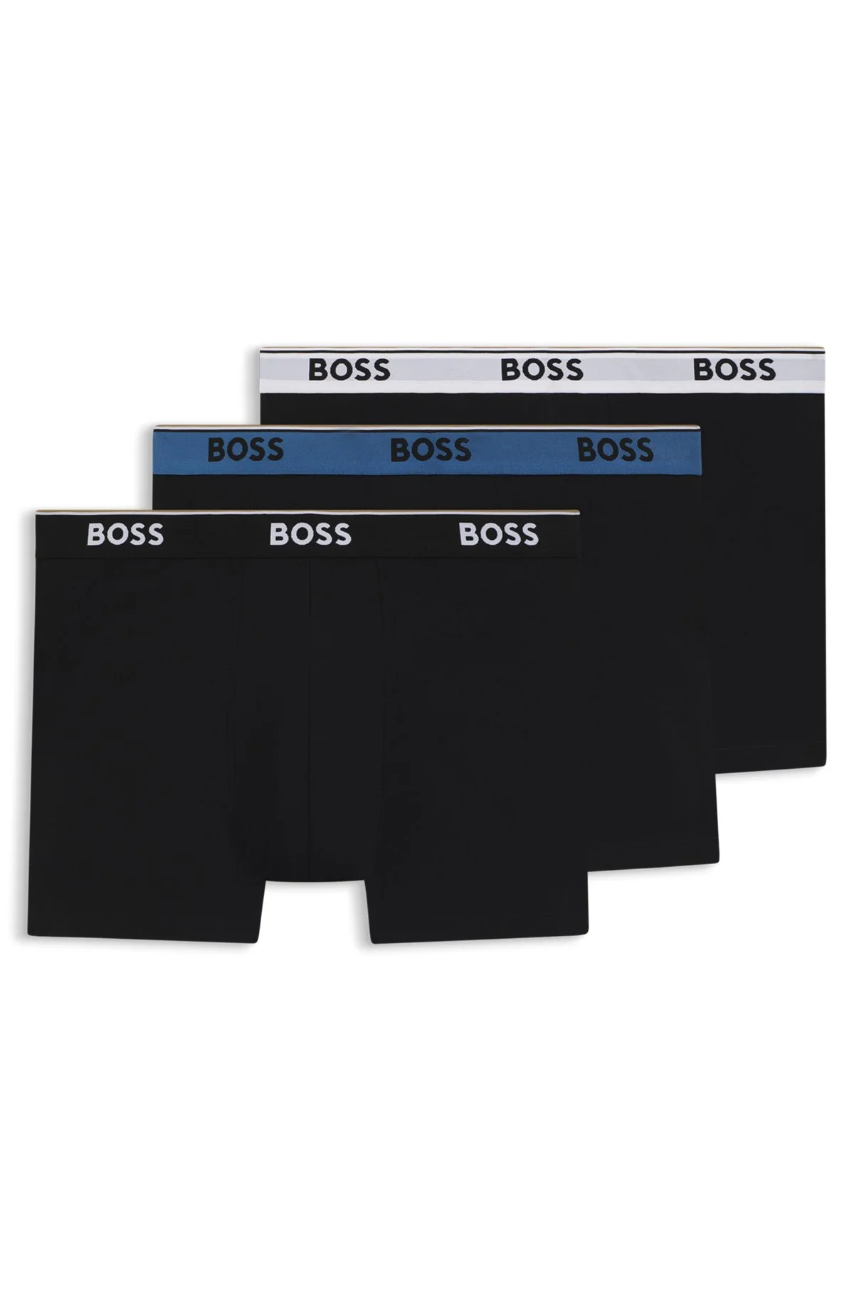 THREE-PACK OF BOXER BRIEFS IN STRETCH COTTON - 1