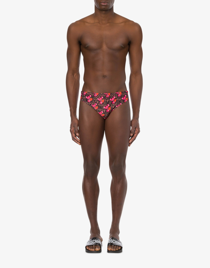 Moschino ILLUSTRATED ANIMALS BIKINI BOTTOMS outlook