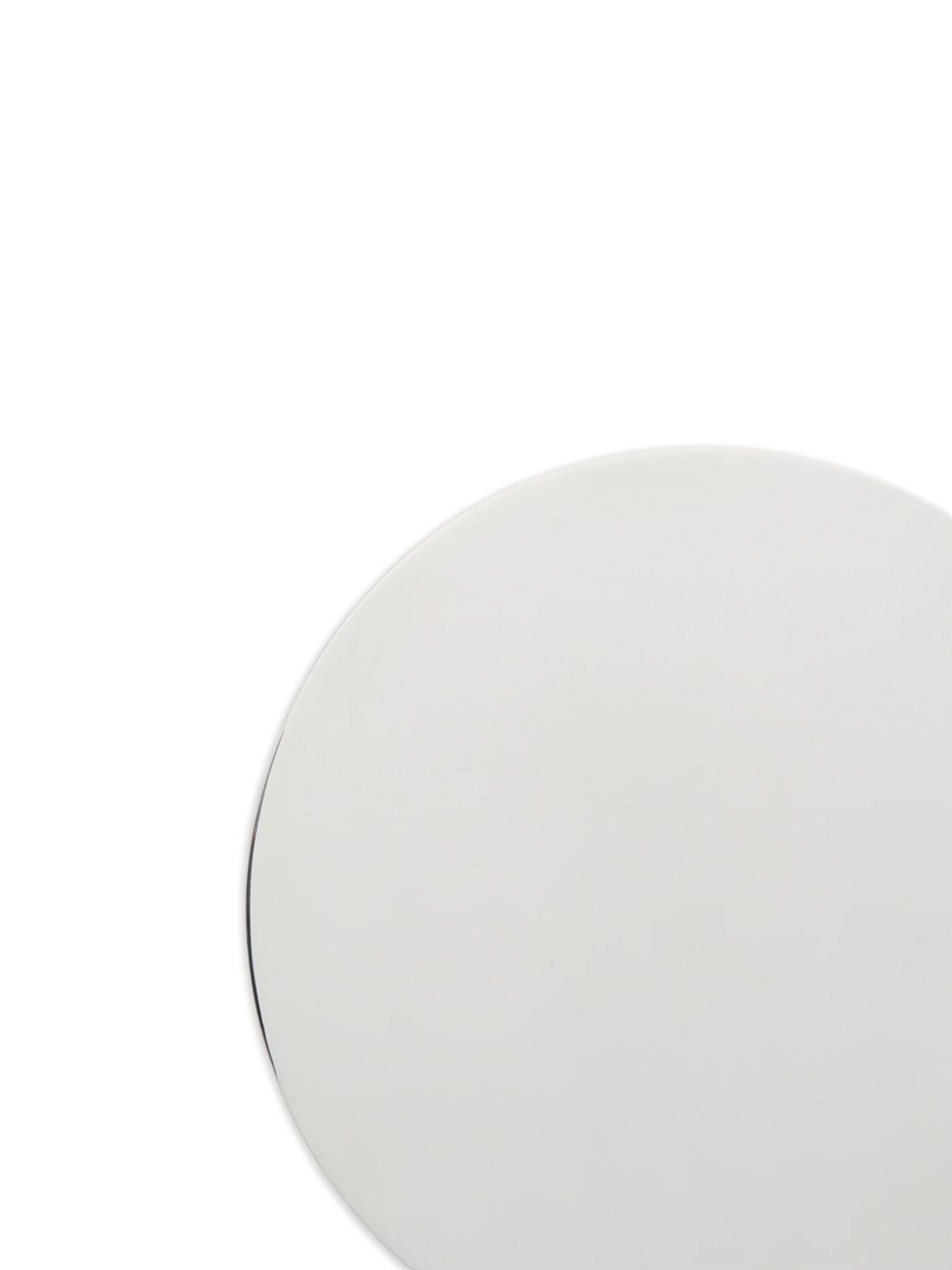 flat circle earrings - 2
