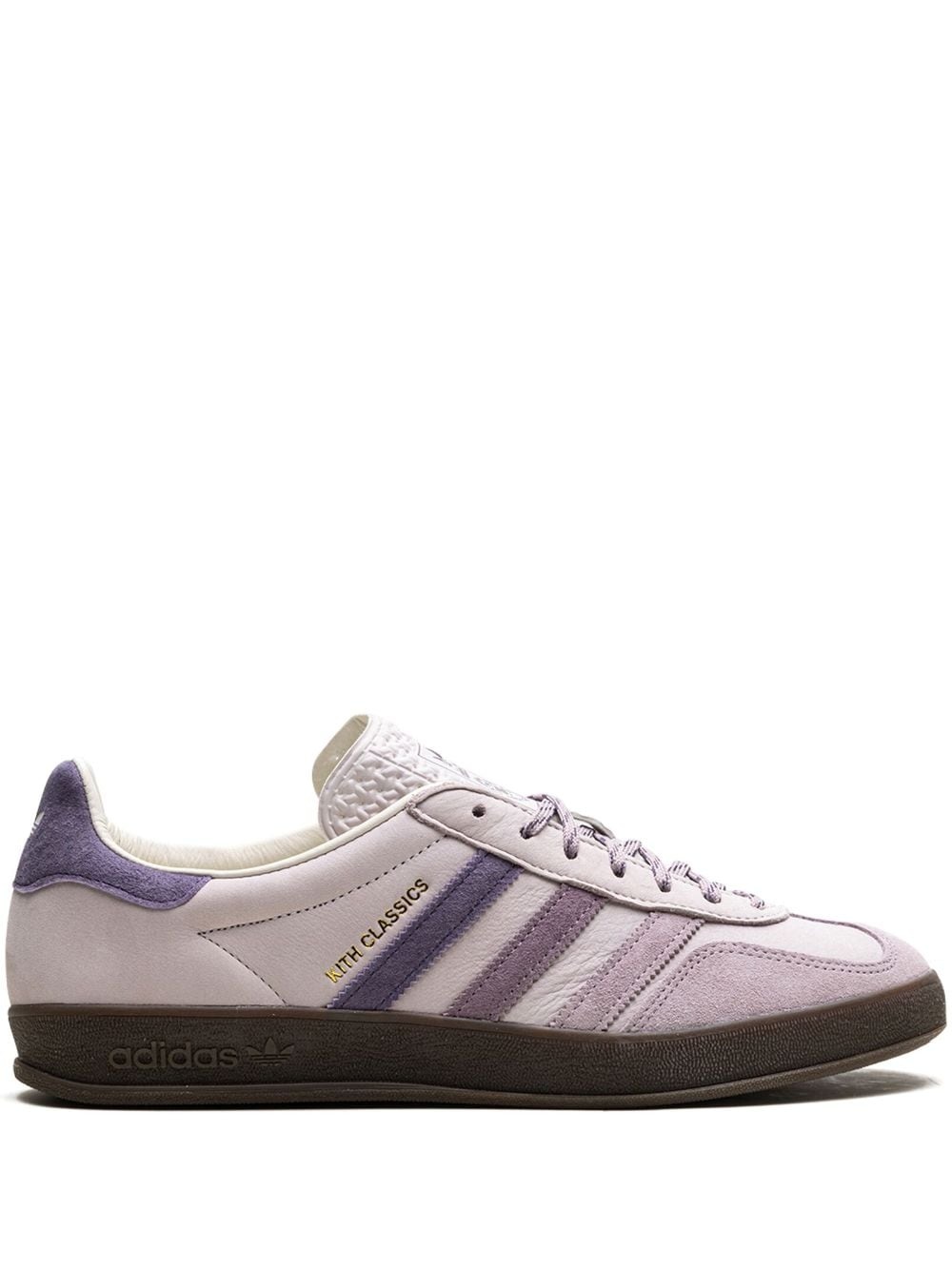 x Kith Classics Gazelle Indoor "Ash Purple" sneakers - 1