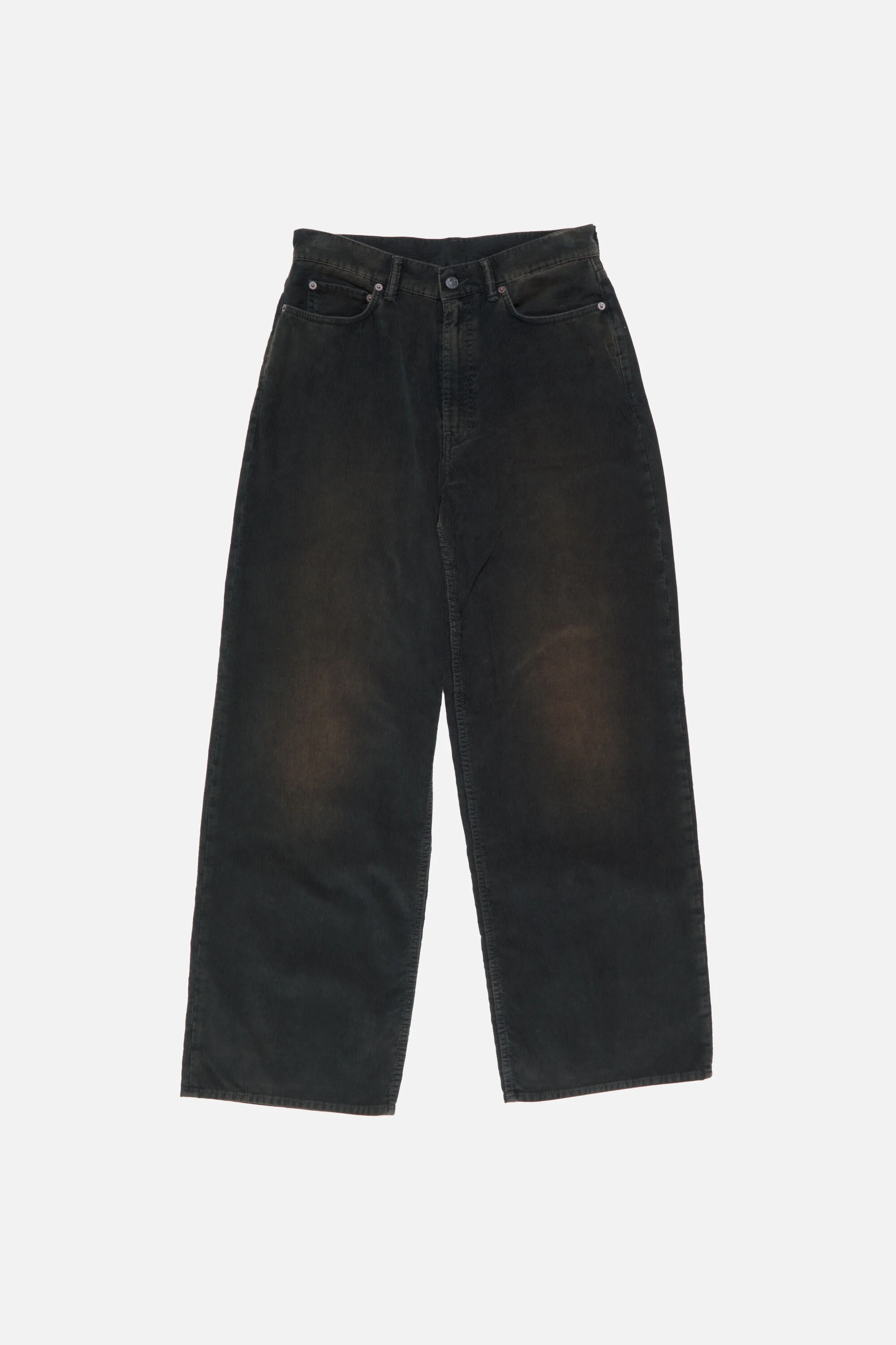 Corduroy trousers - Black - 1