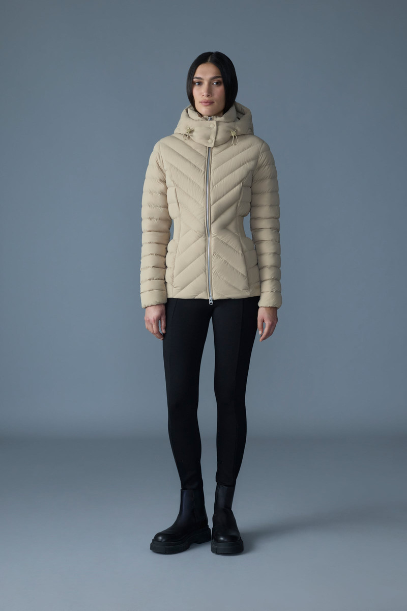 MACKAGE IDALEE Light down hooded jacket outlook