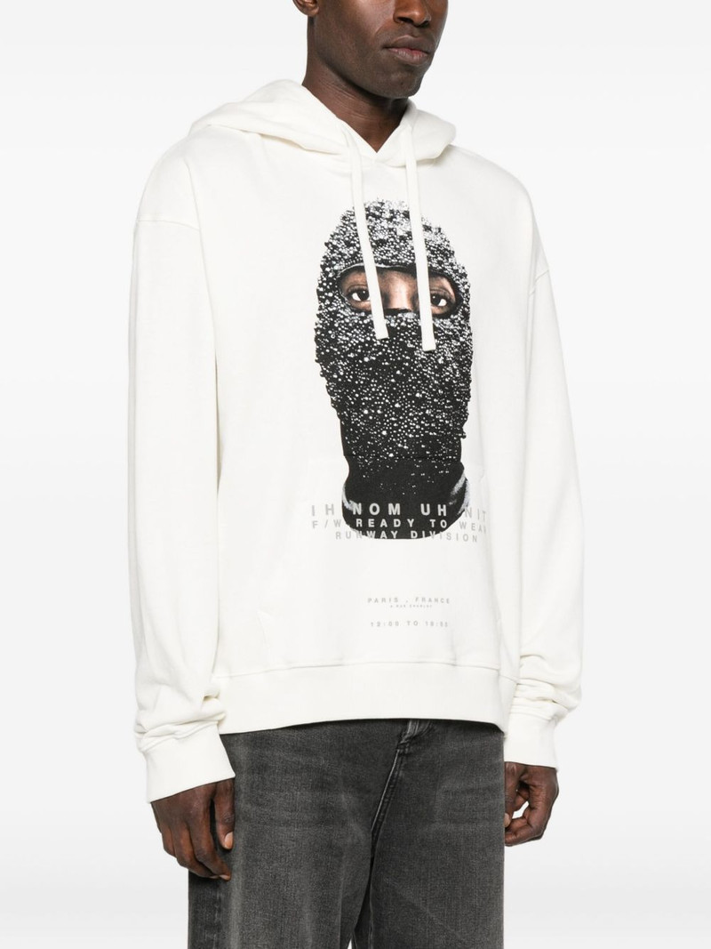 balaclava-print hoodie 3