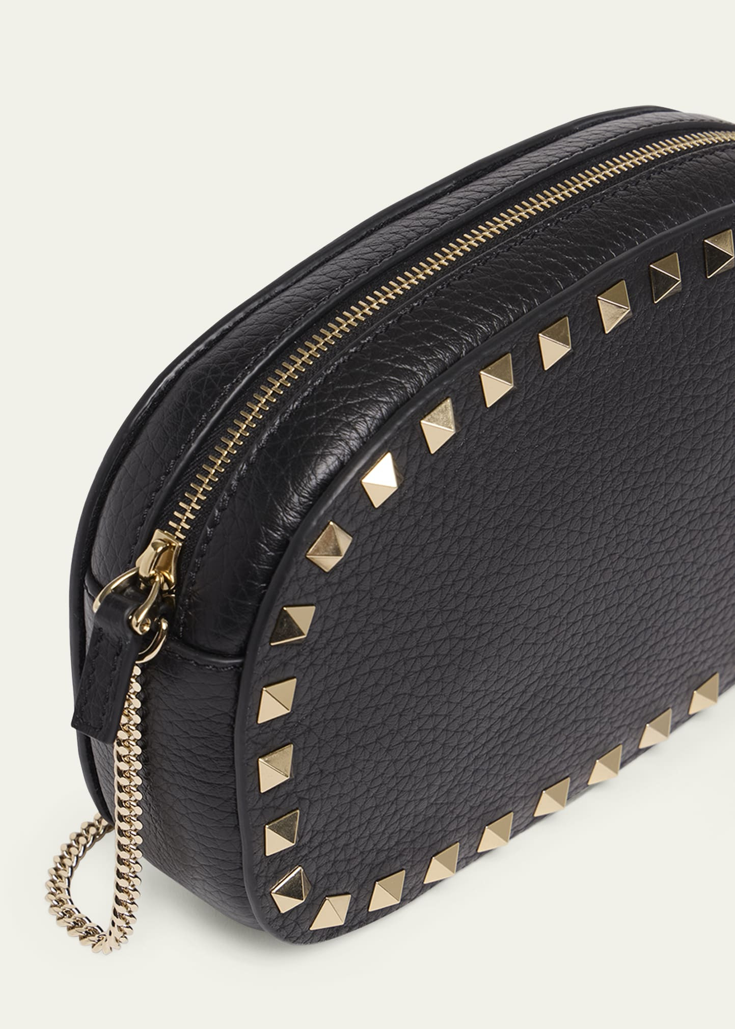 Mini Rockstud Leather Crossbody Bag - 5