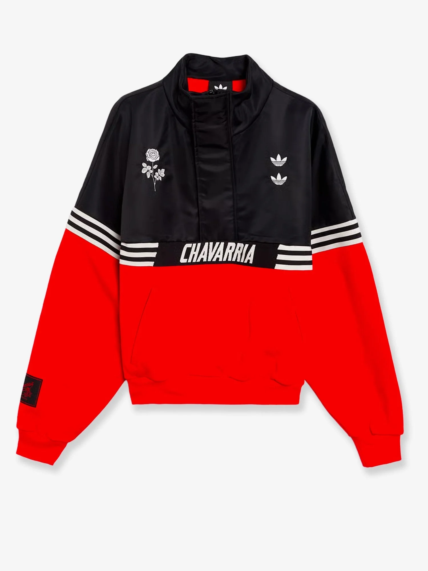 Adidas X Willy Chavarria Gomez Oversize Sweatshirt Wih Embroideries - 1