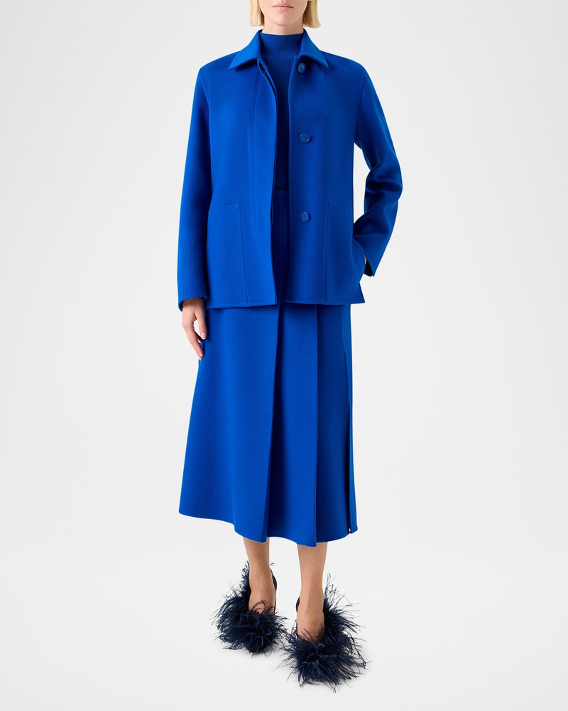 AKRIS Laars Double-Face Cashmere Jacket outlook