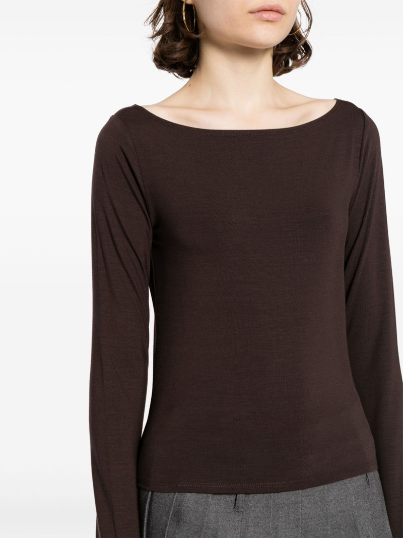 Wiley boat-neck top 5