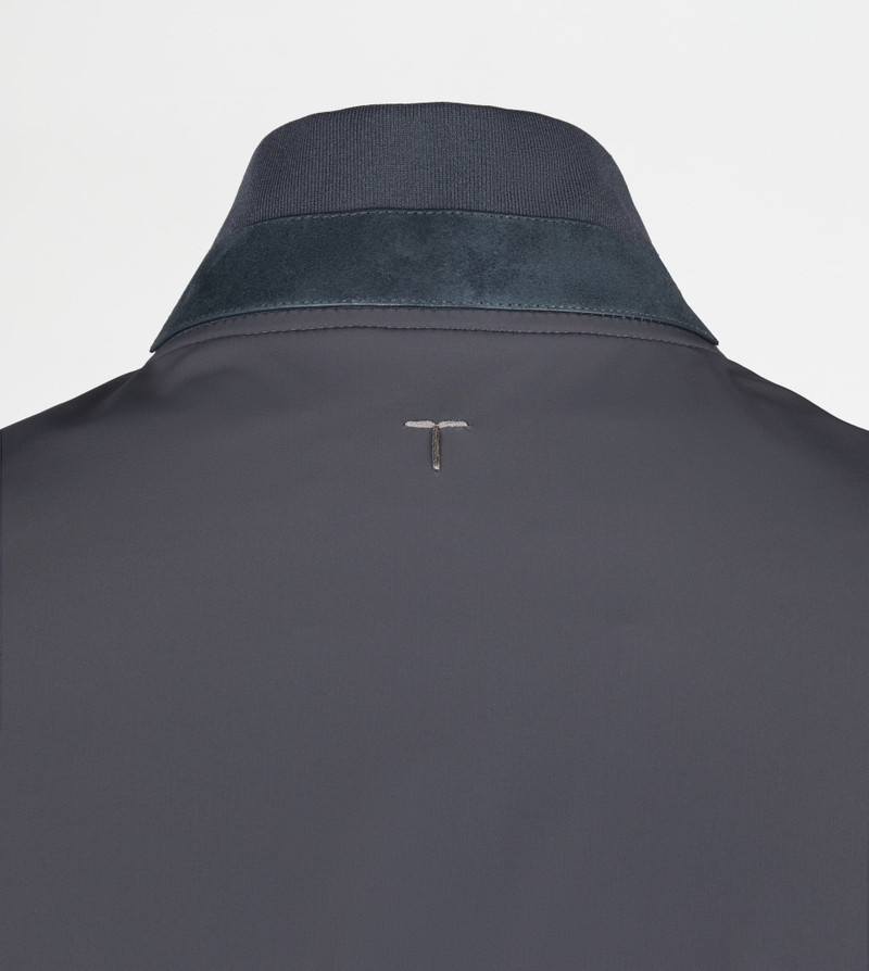 BRERA BOMBER JACKET IN TECHNICAL FABRIC - GREY 7