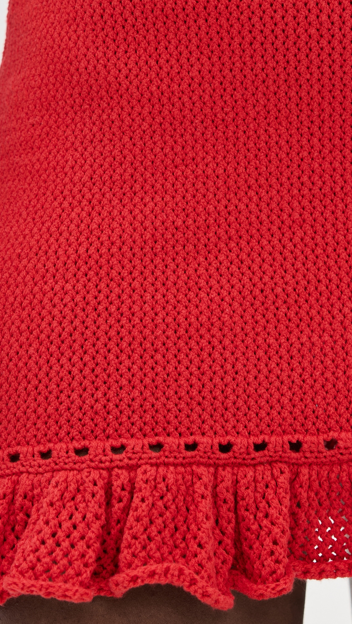 Crochet Halter Mini Dress - 5