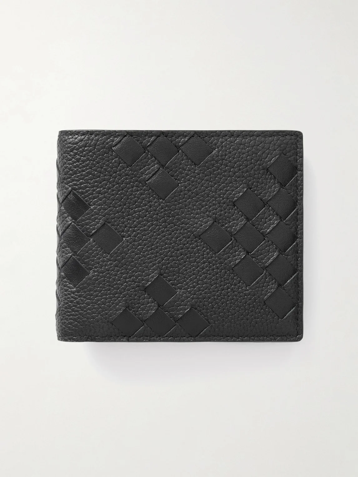 Diamonds Dover Intrecciato Leather Billfold Wallet - 1