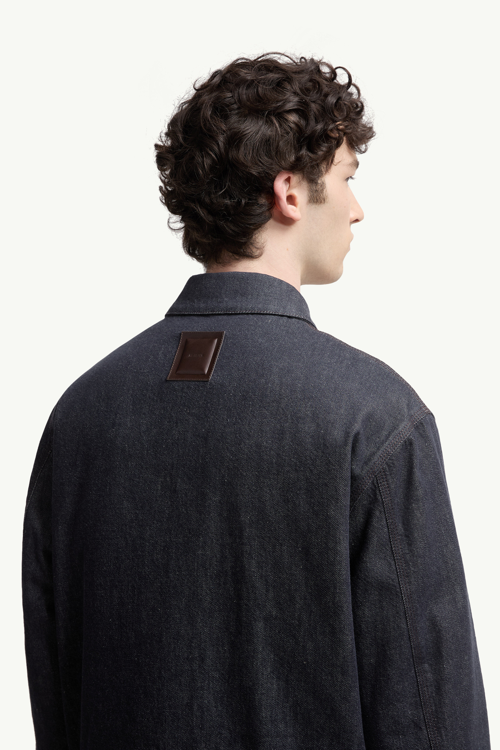 Ormoy Denim Down Shirt Jacket - 6