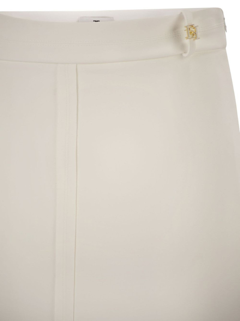 logo-detail midi skirt 4