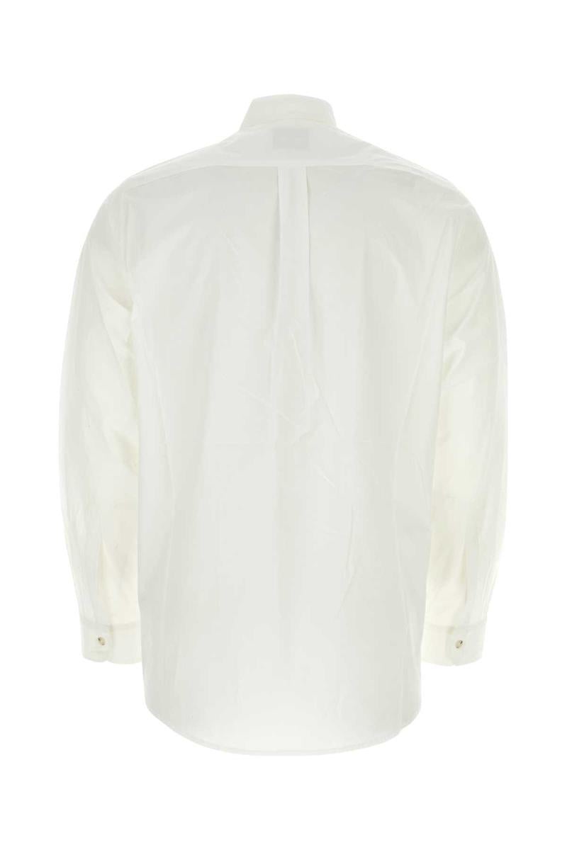 Tシャツ・カットソー nanushka White poplin Kabel shirt (NM23RSSH01100 WHITE) Nanushka NANUSHKA SHIRTS | baltini | REVERSIBLE