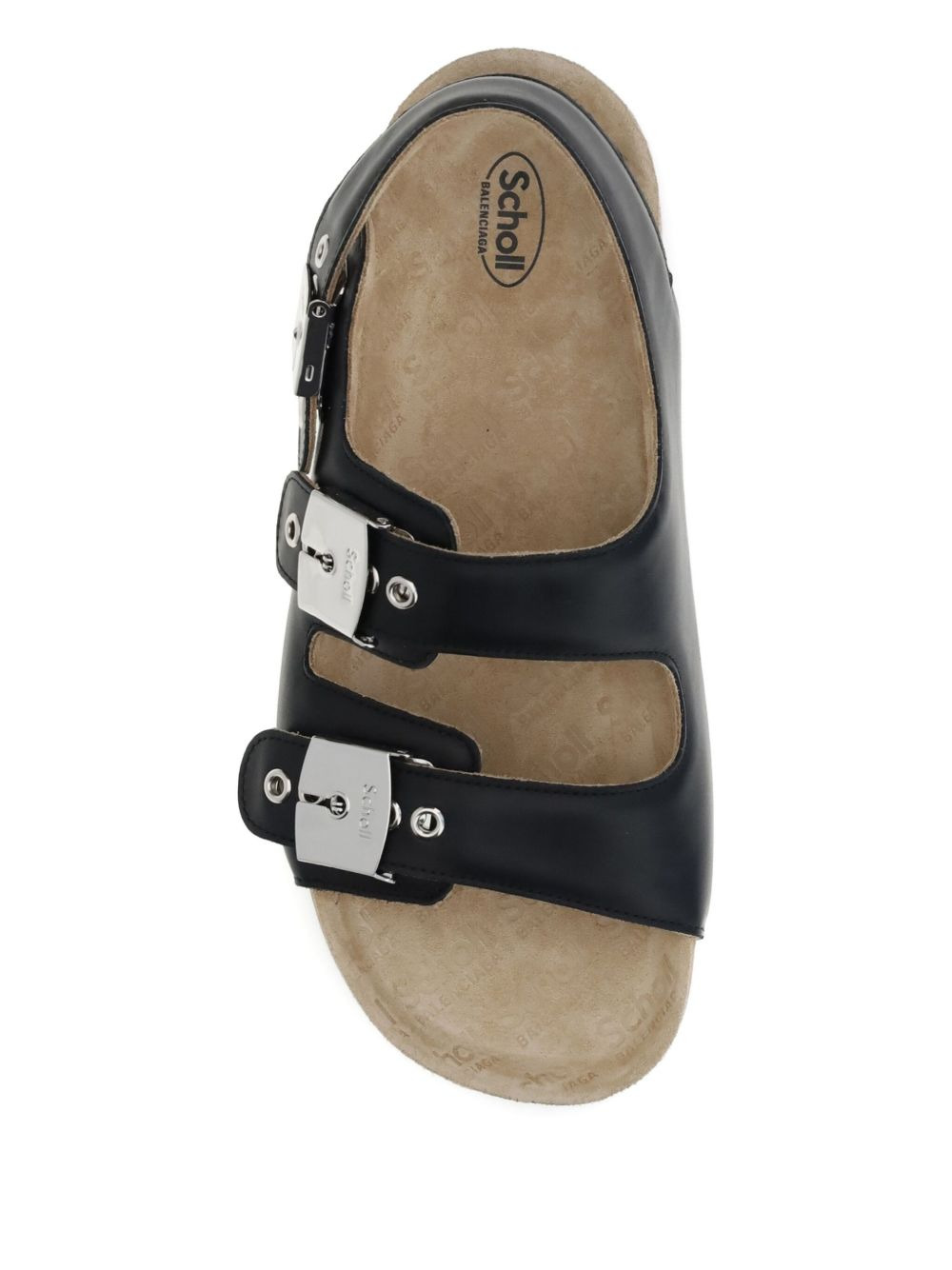 buckle-slingback sandals - 3