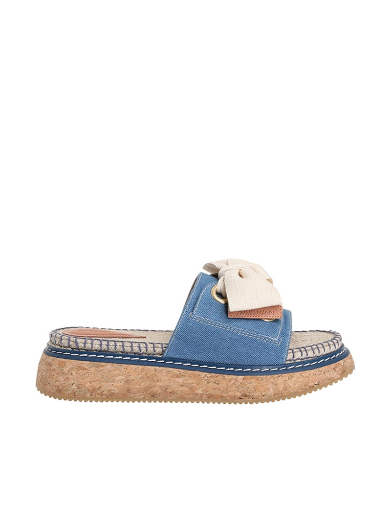 BOW FLATFORM ESPADRILLE - 1