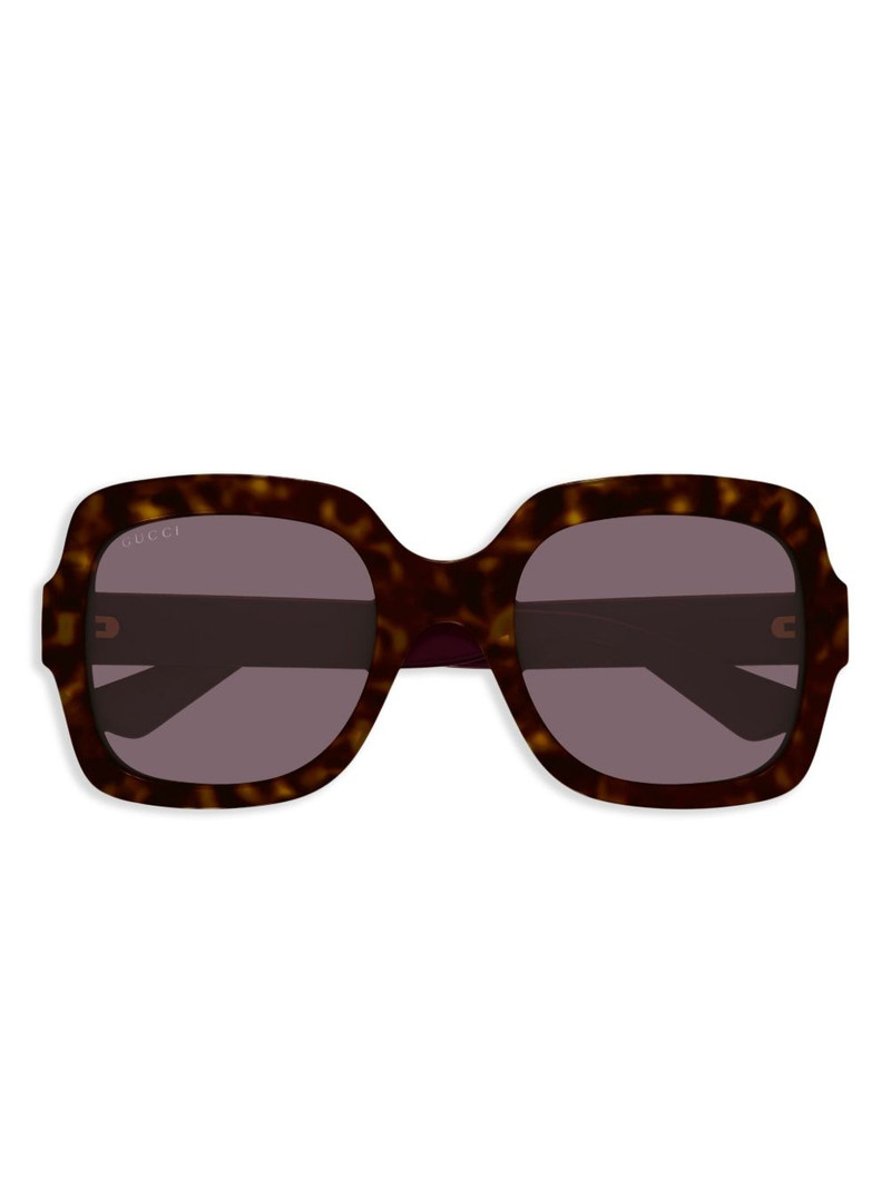 oversize-frame sunglasses 1