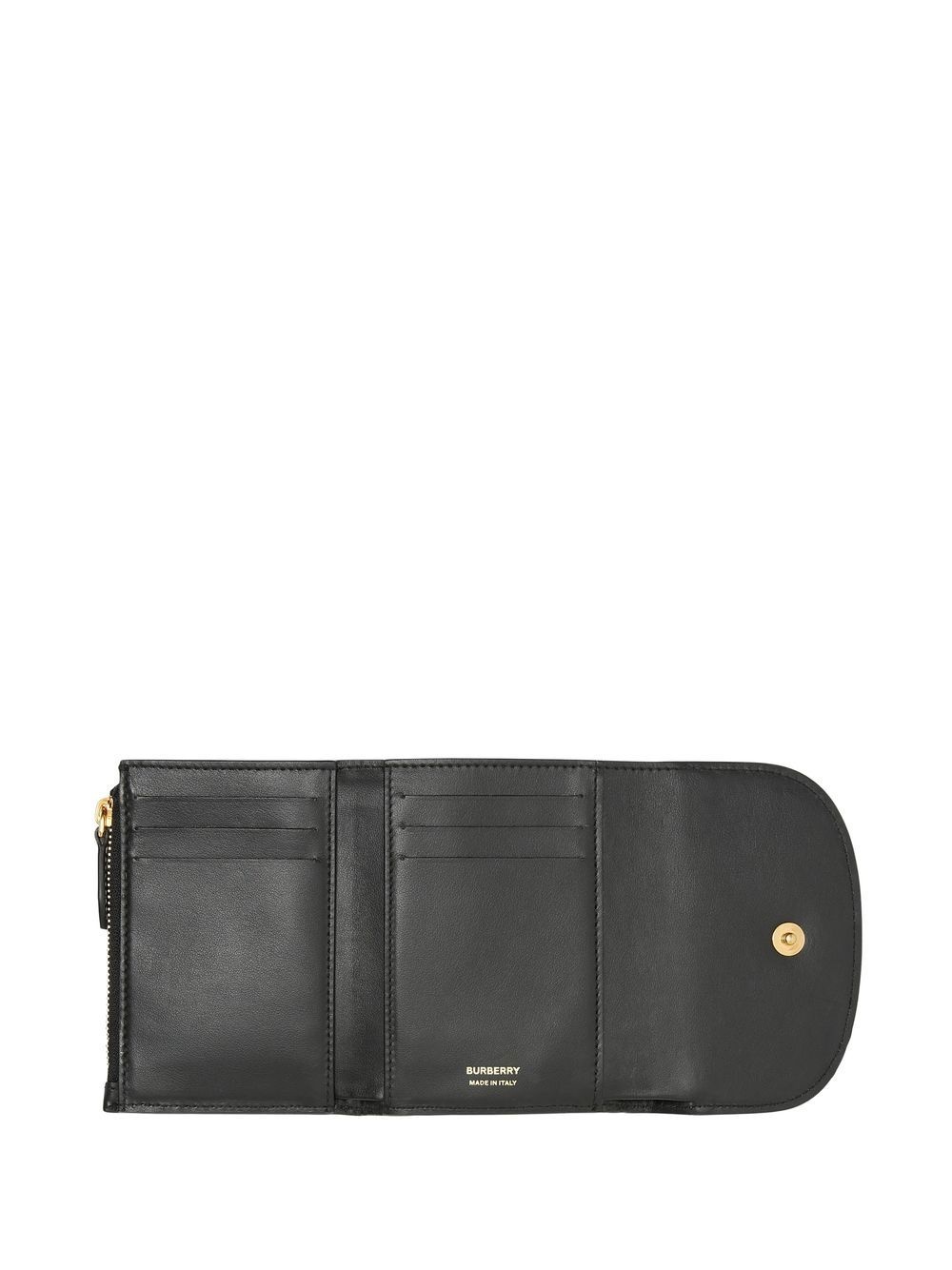checked small folding wallet - 3