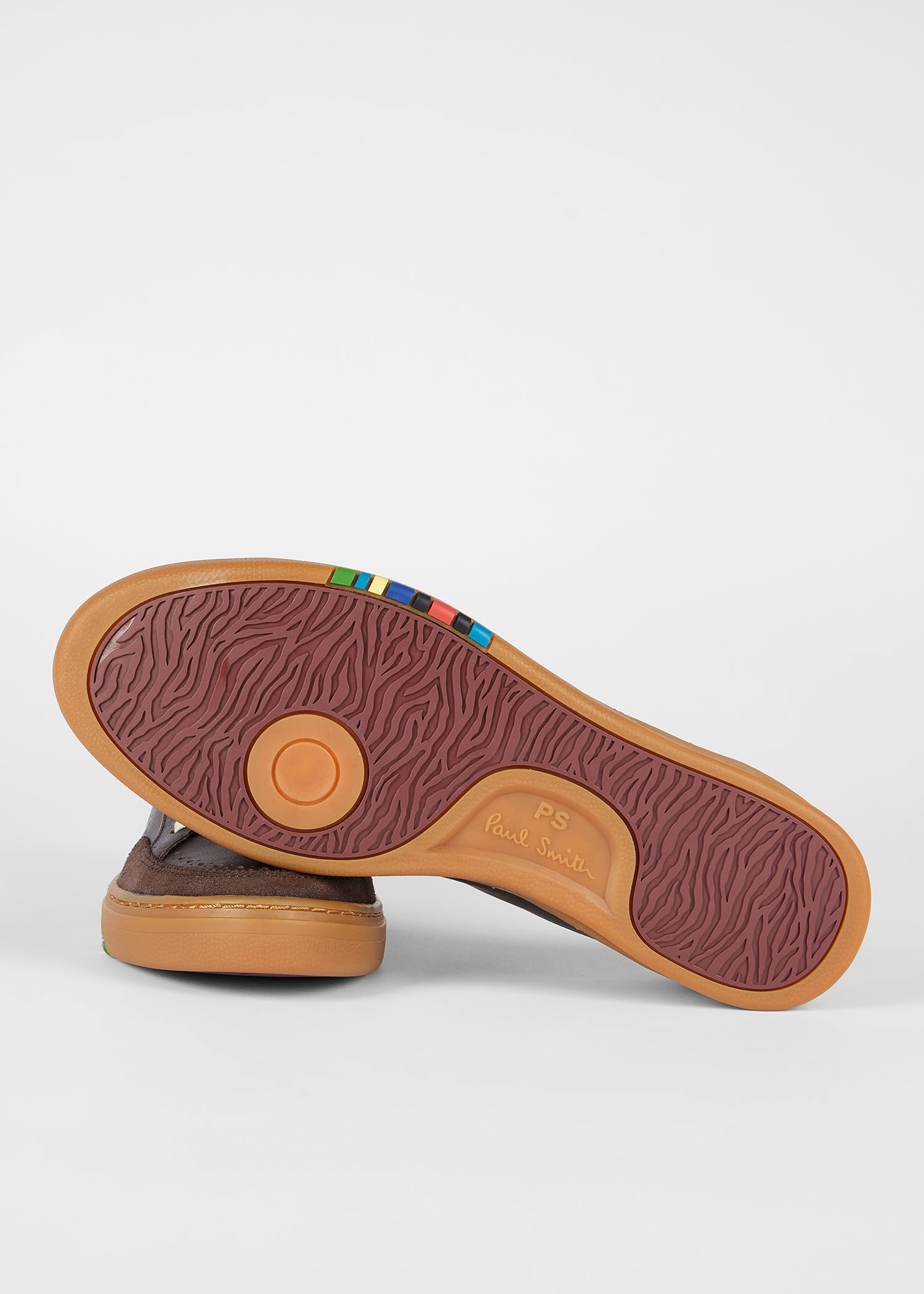 Dark Brown Leather 'Hillstar' Trainers - 2