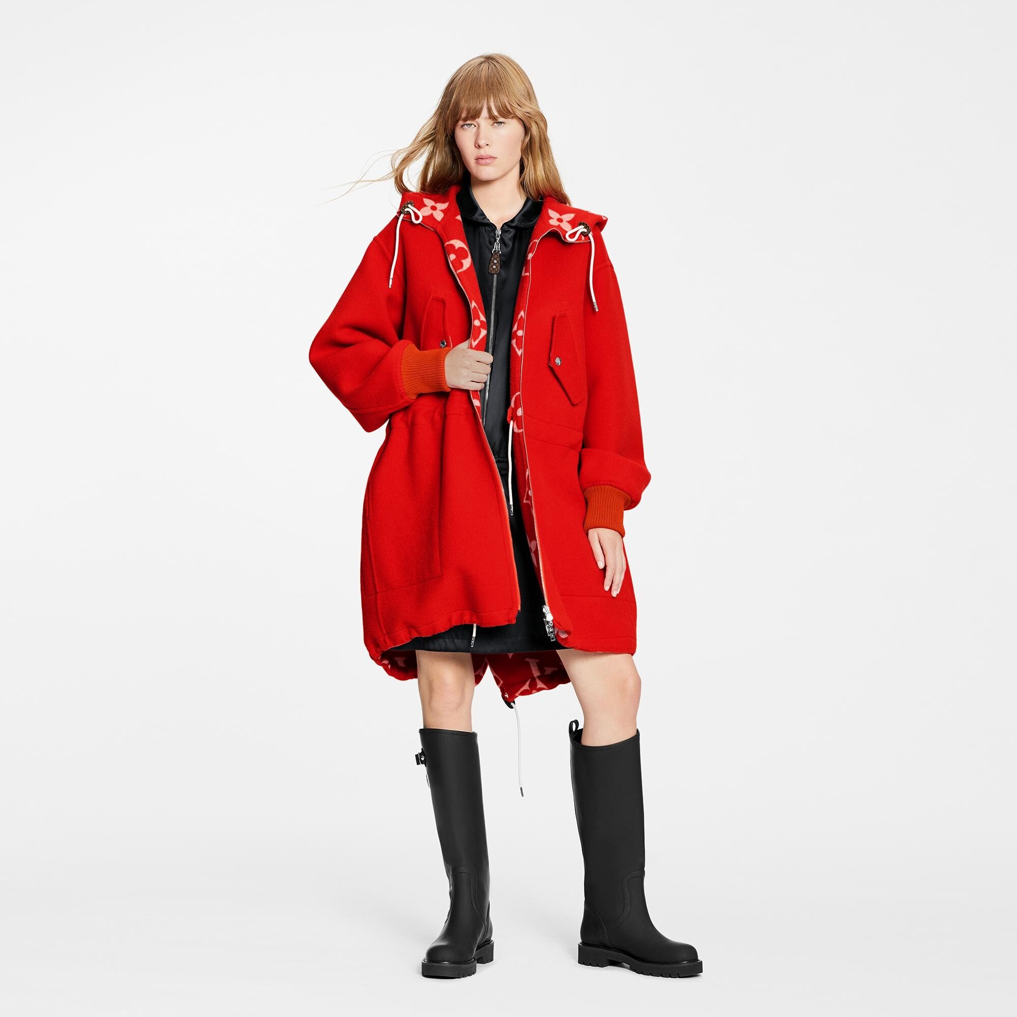 Reversible Monogram Cashgora Parka - 2