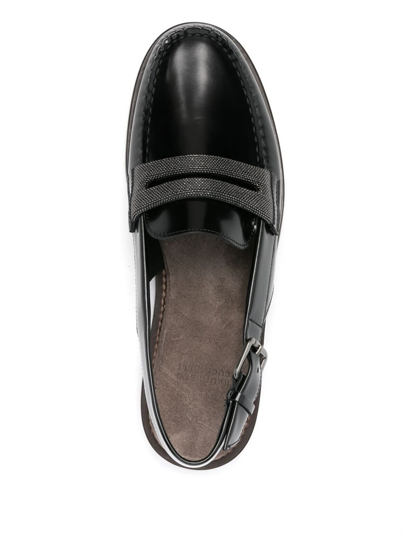 leather slingback loafers 4