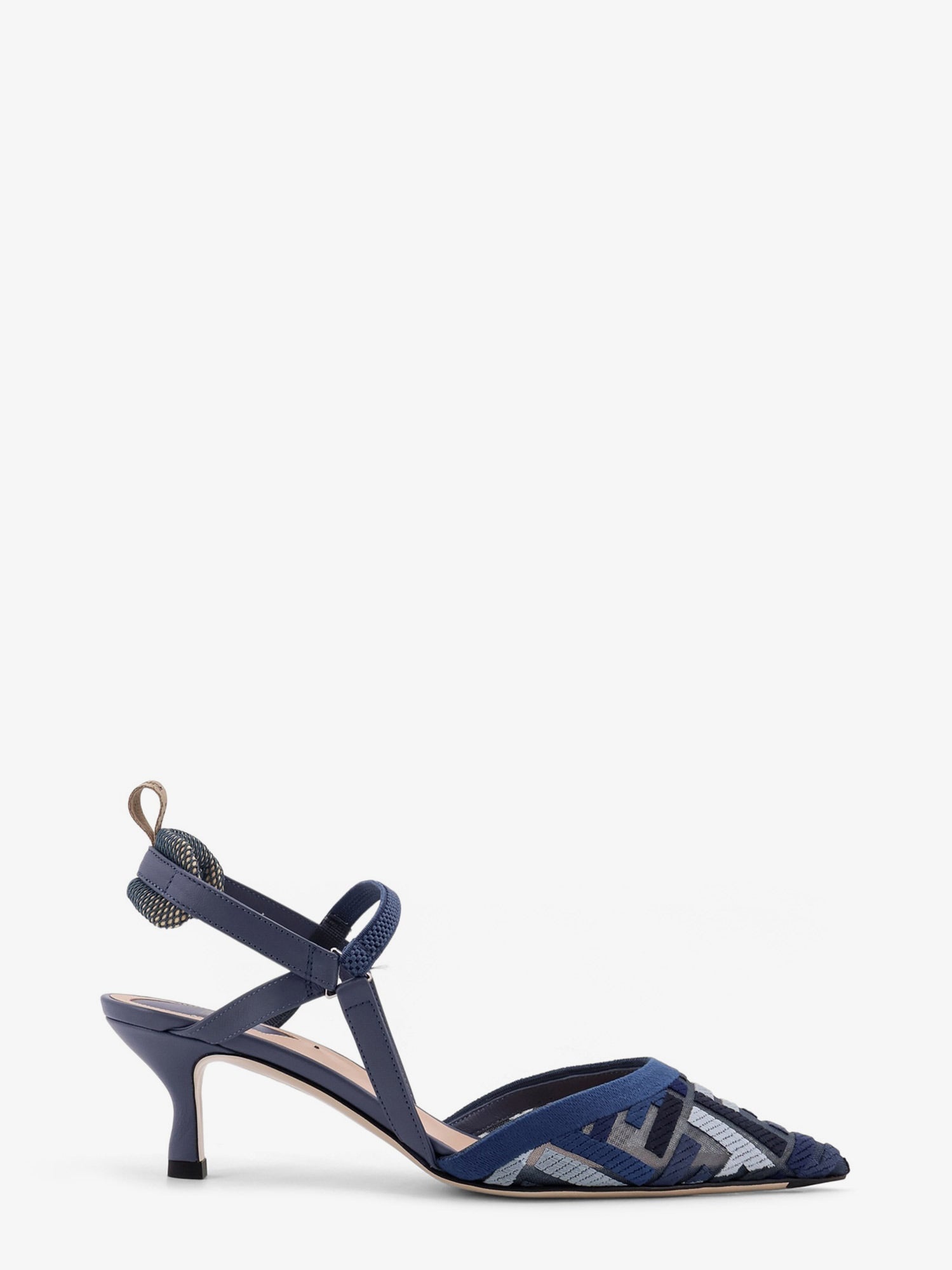 Fendi Colibrì Lite Mesh Slingback Decolleté - 1