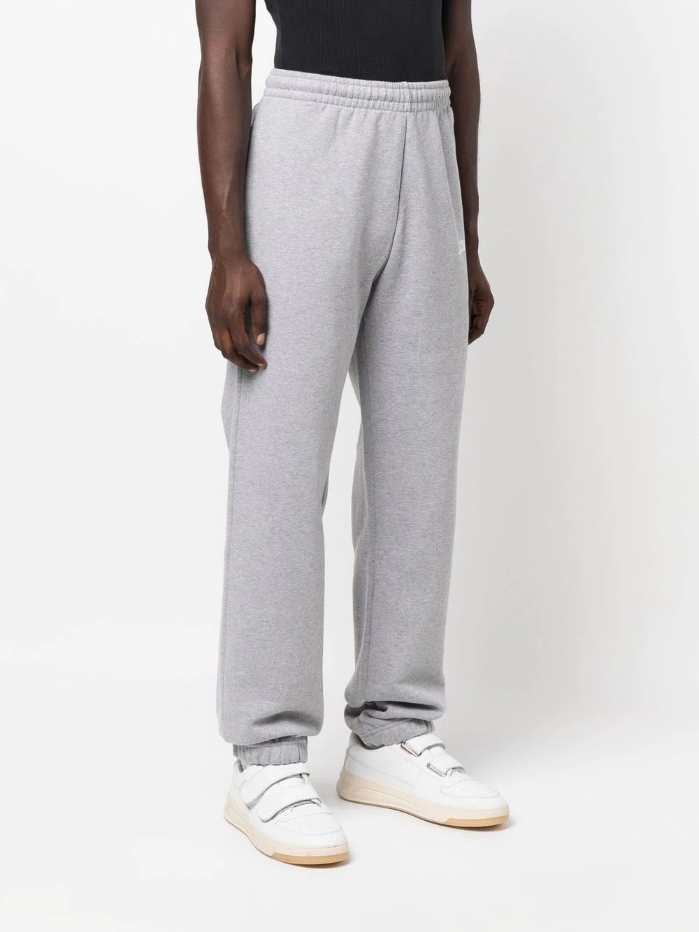 logo-print organic-cotton track pants - 4