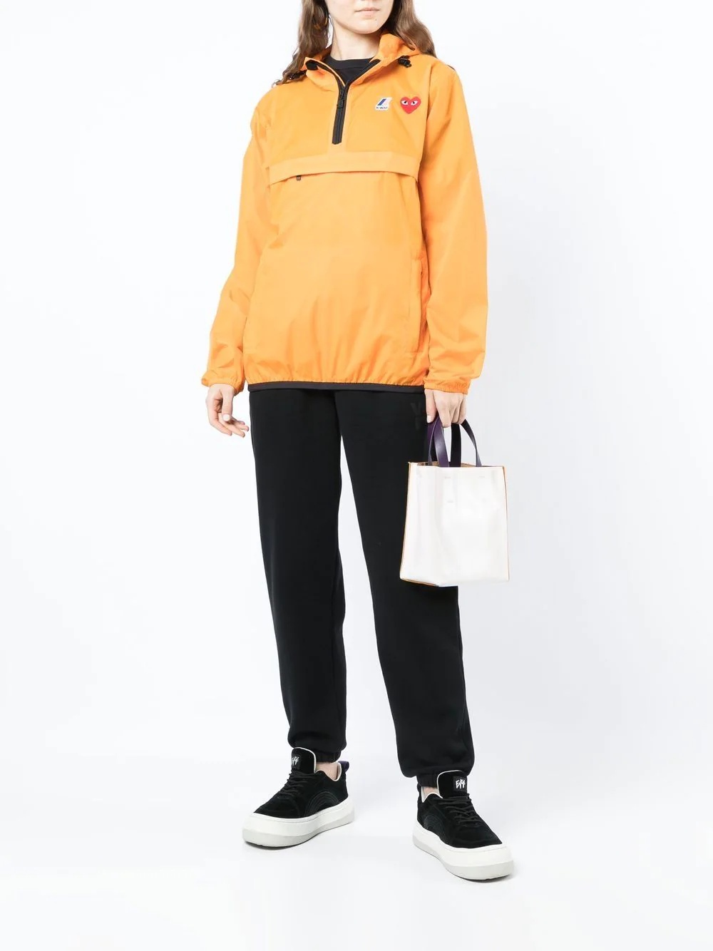 x K-Way quarter-zip hoodie - 3