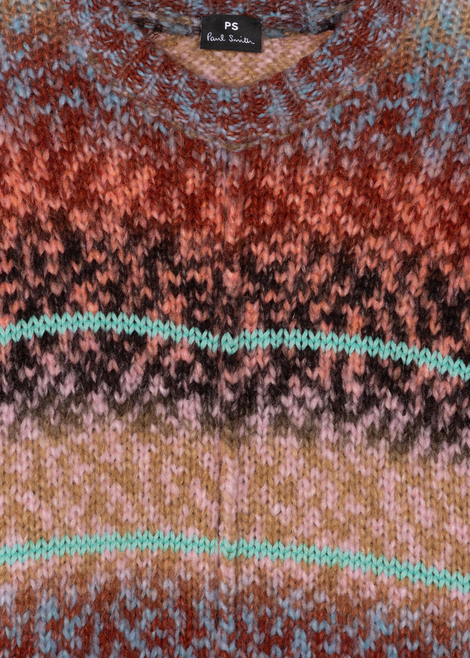 Ombre Stripe Knitted Sweater - 2