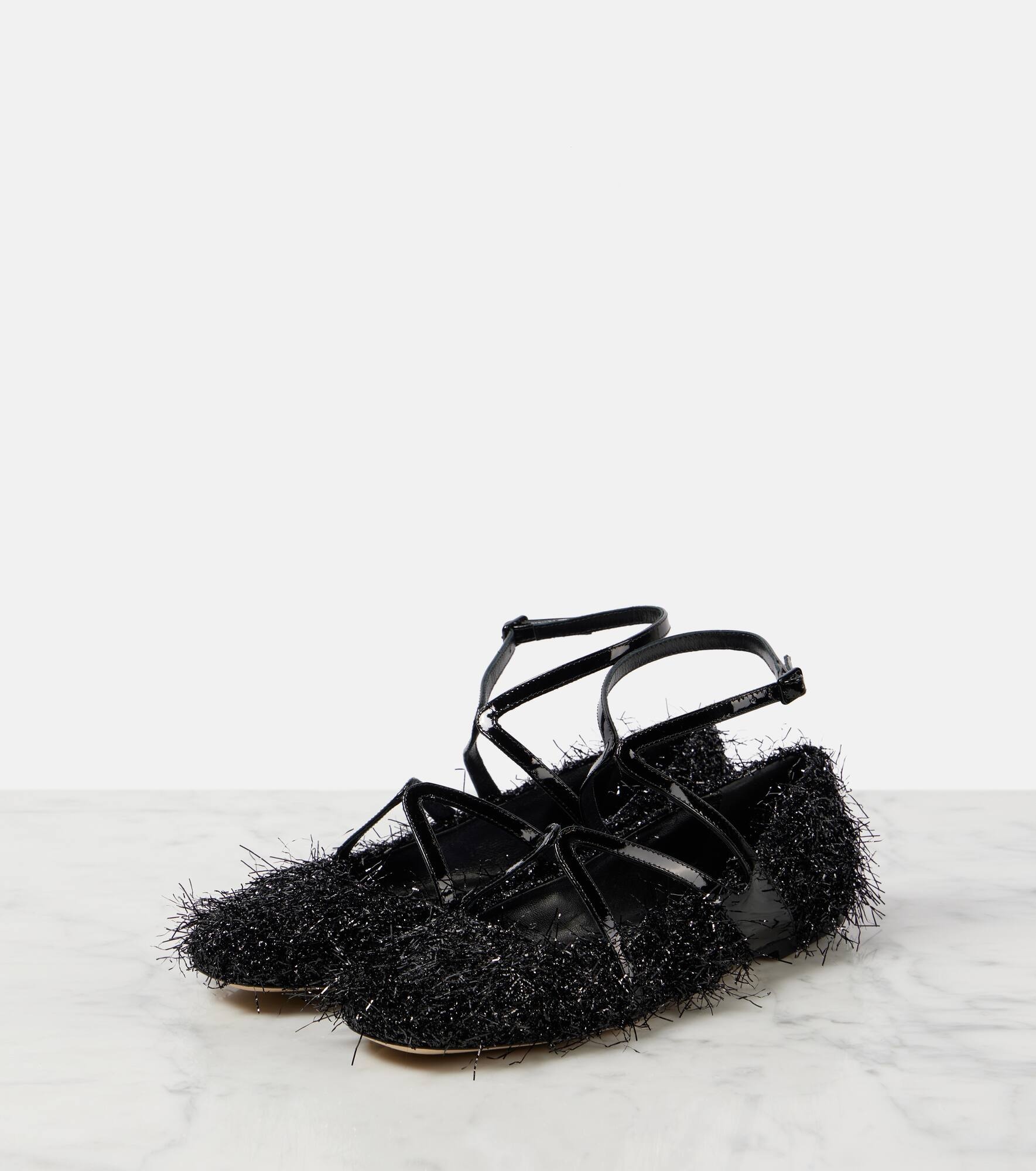 Astoria tinsel ballet flats - 4