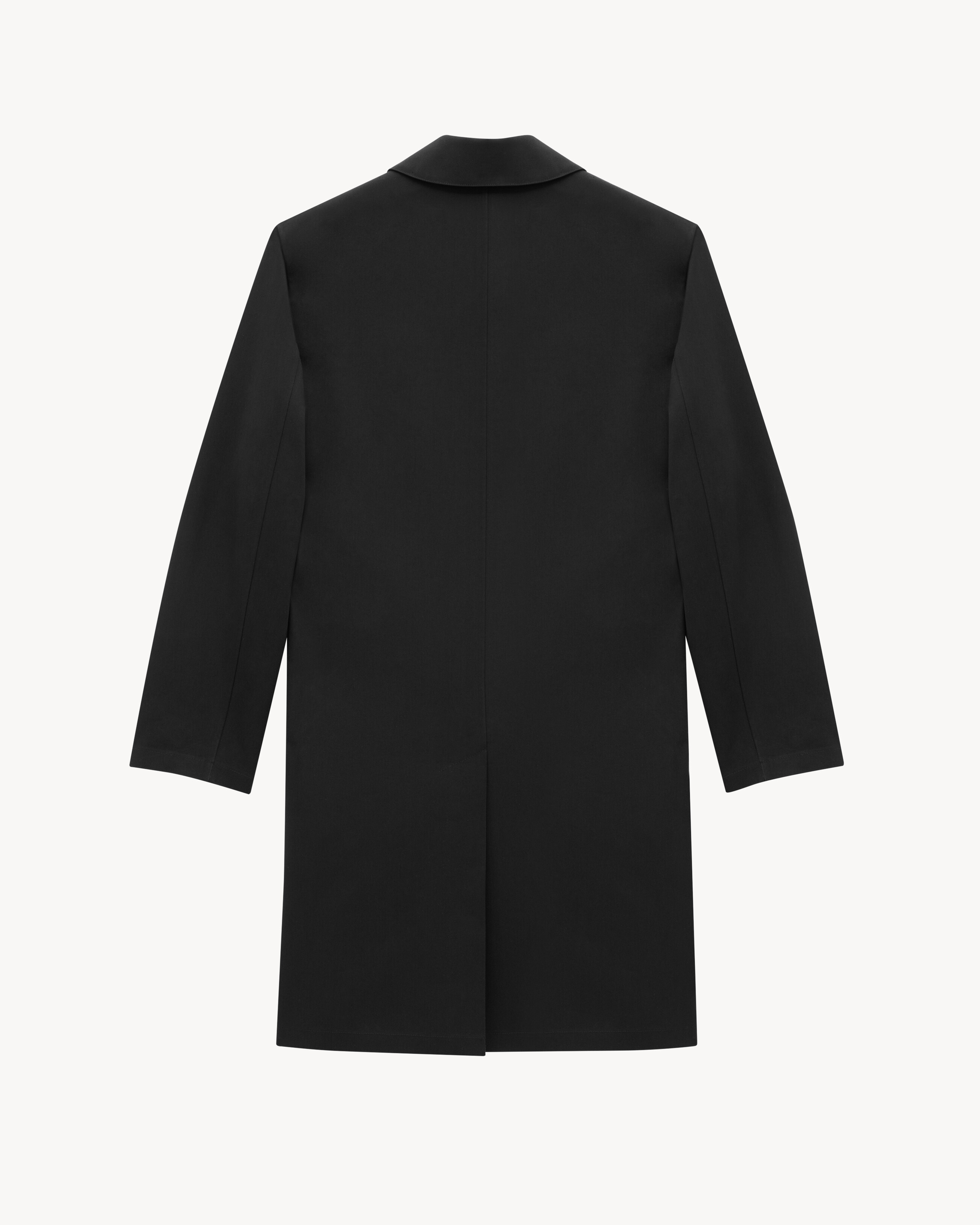MACKINTOSH COAT IN WATER-REPELLANT CANVAS - 6
