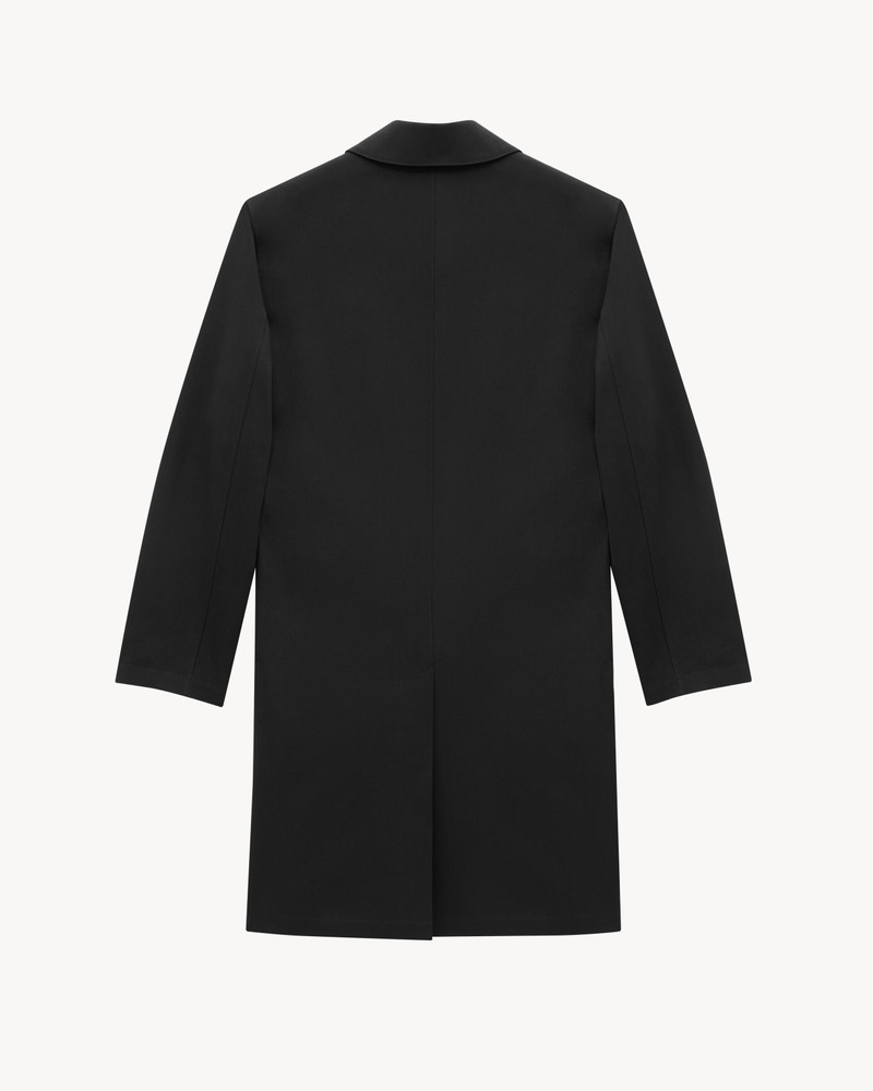 MACKINTOSH COAT IN WATER-REPELLANT CANVAS 6