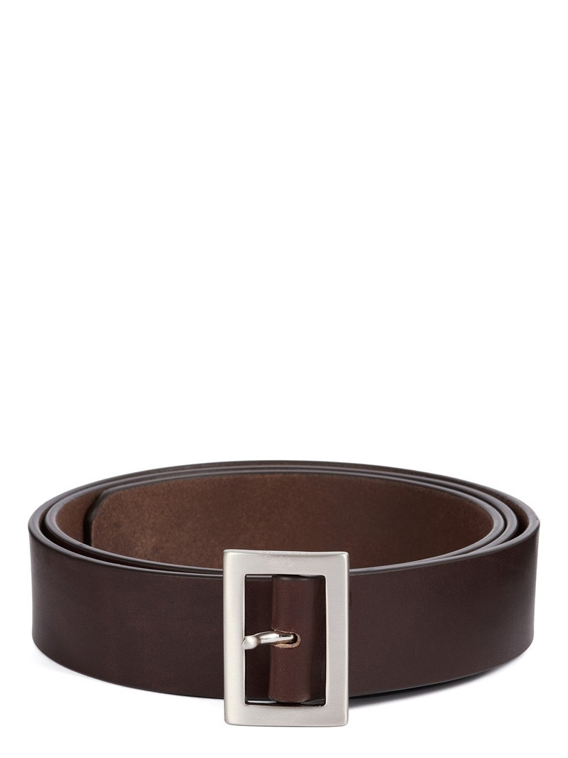 Rick Owens Stooges Belt 'Mahogany' 1