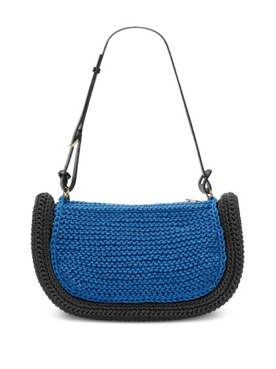 JW Anderson Bumper-15 crochet-knit shoulder bag outlook