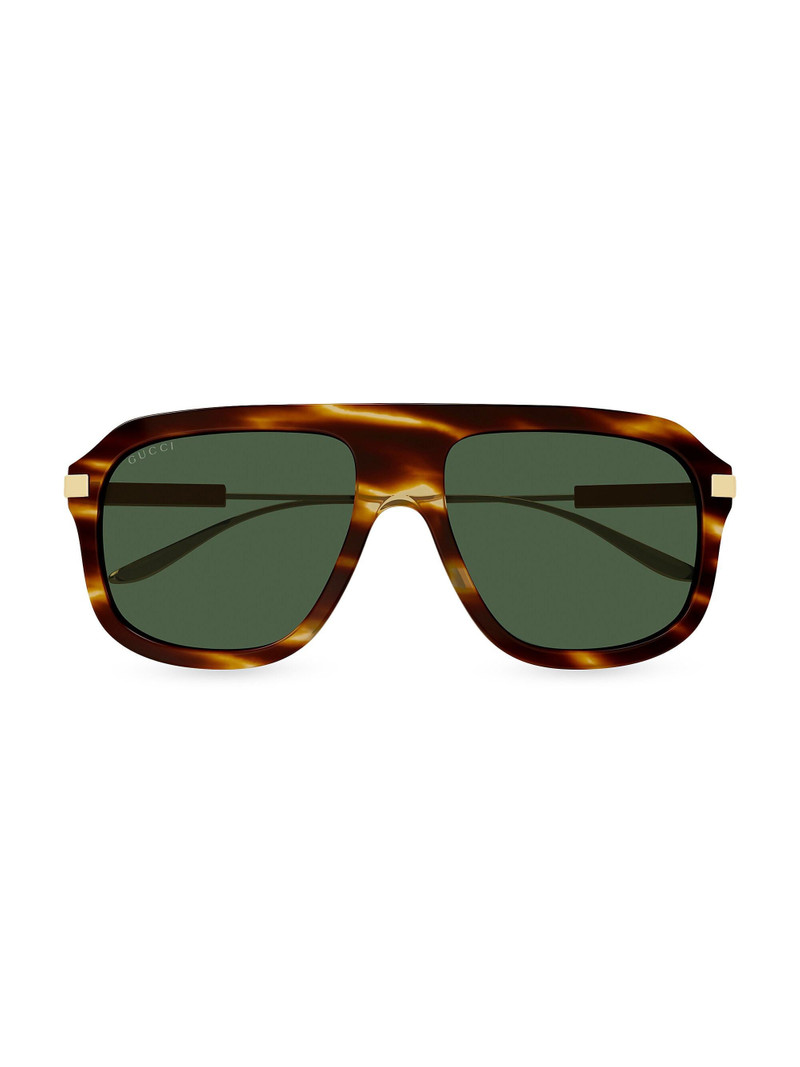 Back To Web Pilot Recycled Acetate & Metal Sunglasses 1