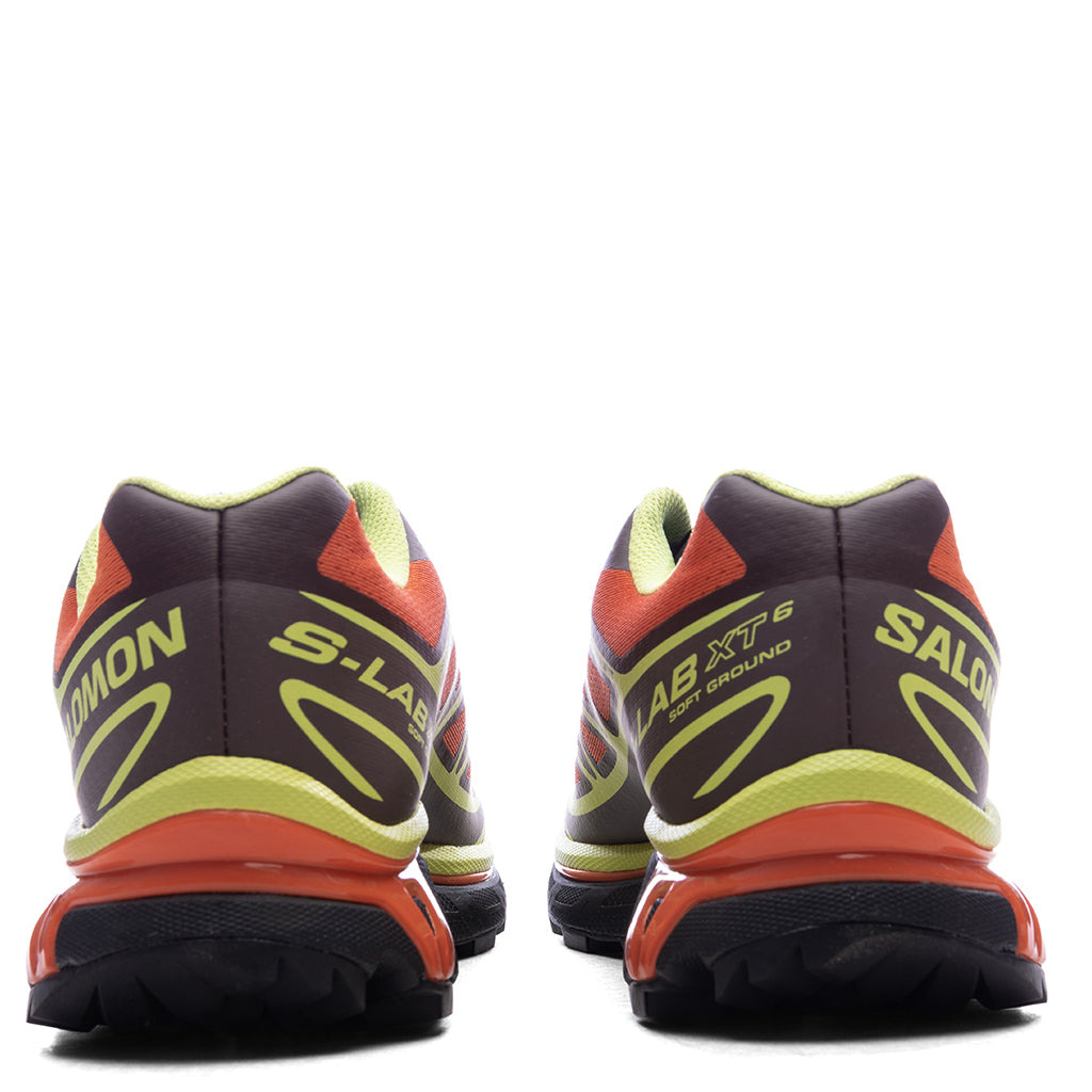 XT-6 - RED ORANGE/SHARP GREEN/BLACK - 4