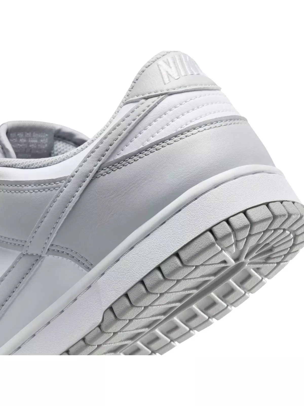 Dunk Low Retro "White/Lt Smoke Grey" Men's Shoe - 11