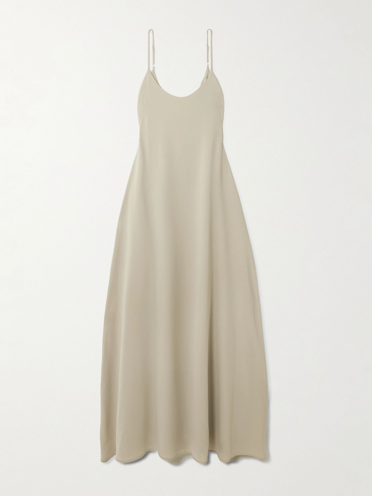 Ari crepe maxi dress Beige - 1