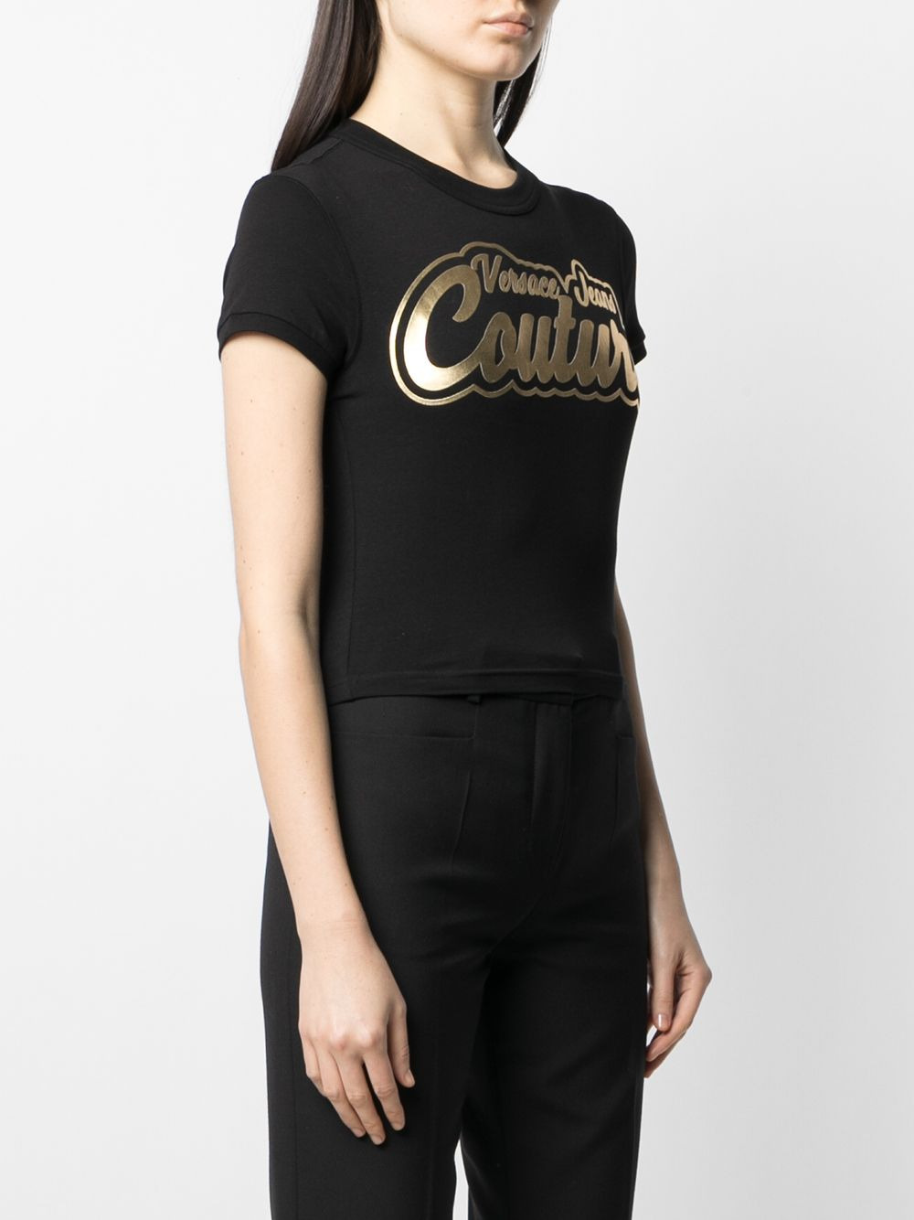 logo-print T-shirt - 3